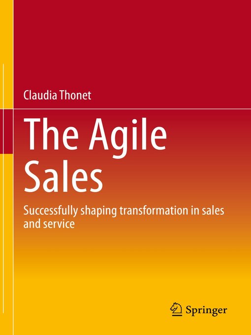 Title details for The Agile Sales by Claudia Thonet - Available
